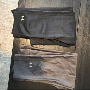 Under Armour Charcoal and Slate Legging / workout capri pants
